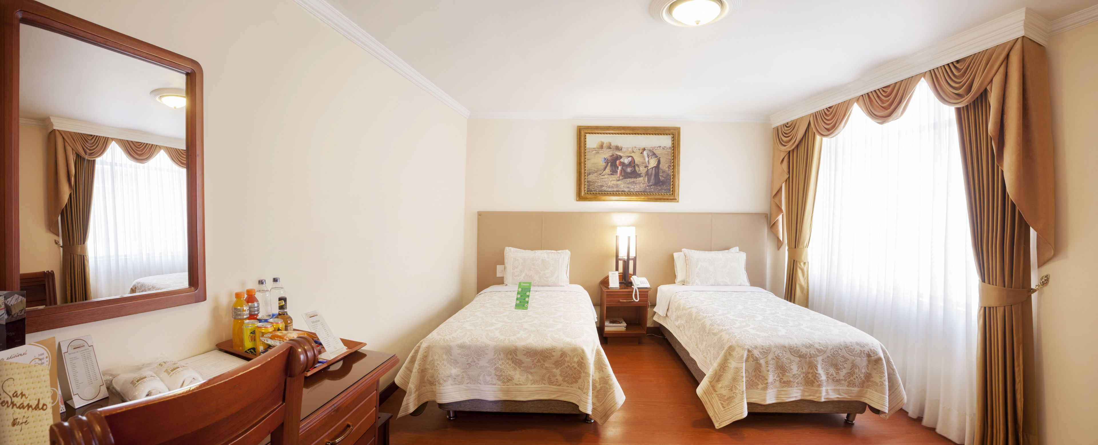 standard double room | premium bedding, minibar, in-room safe, desk