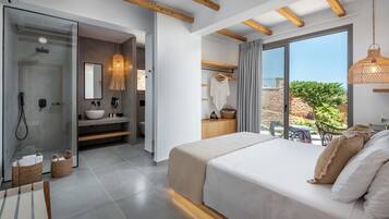 Deluxe Apartment, 2 Bedrooms, Kitchen, Garden View | Premium bedding, in-room safe, soundproofing, free WiFi