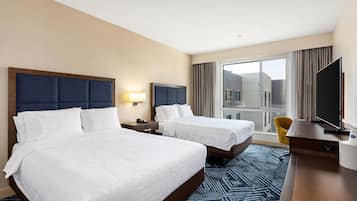 Room, 2 Queen Beds, Non Smoking, Refrigerator & Microwave