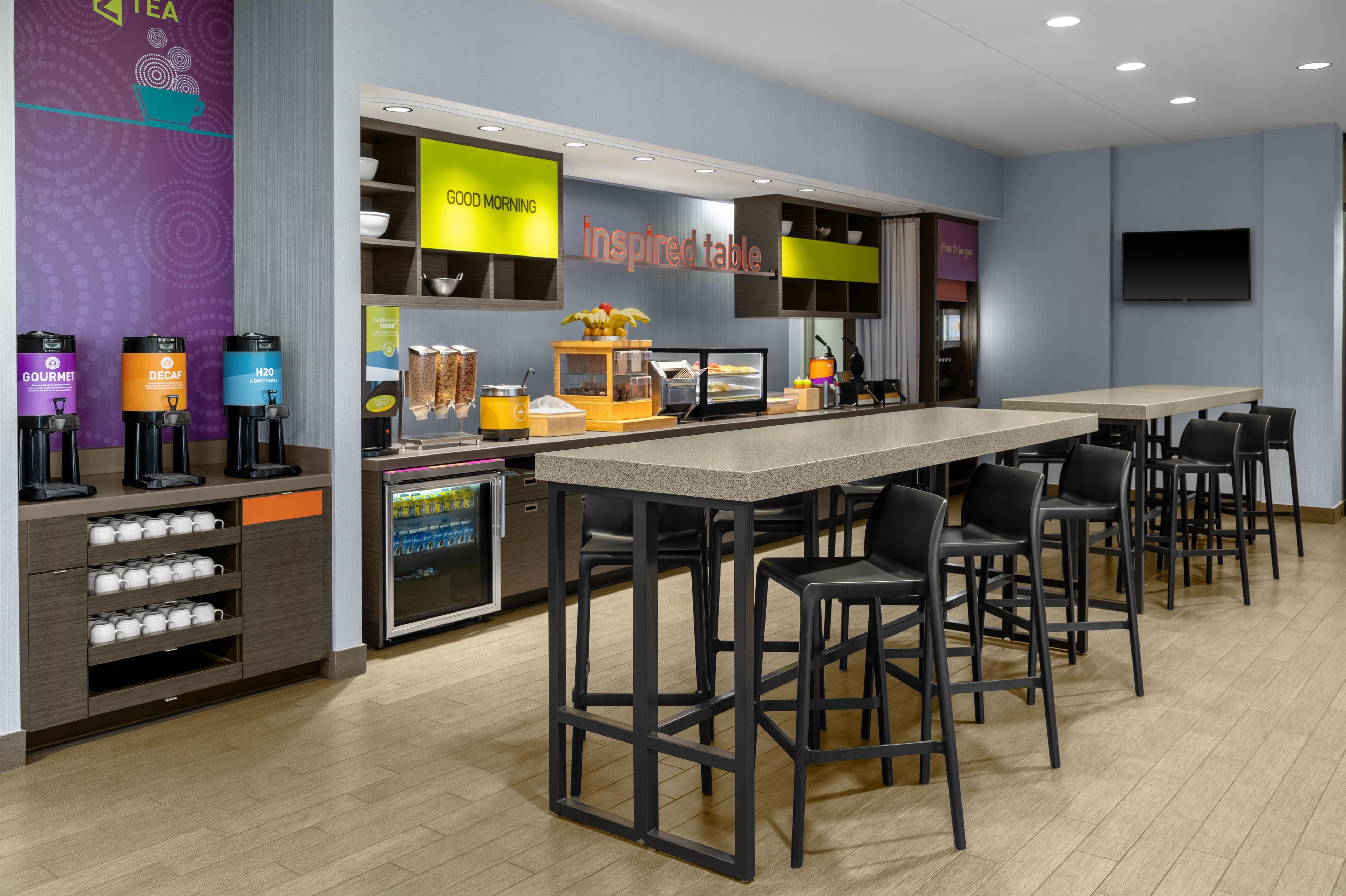 Breakfast area
