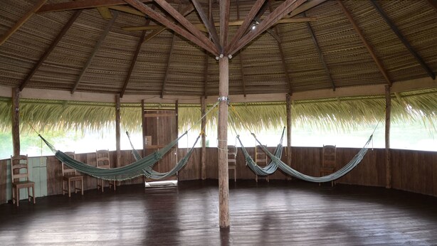 Sala de estar en el lobby