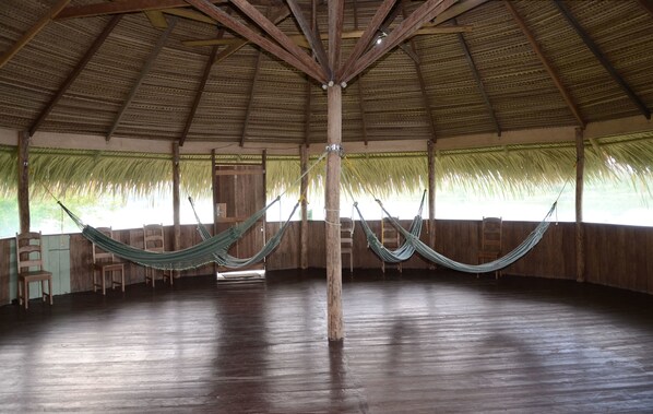 Lobby sitting area - Pousada Pôr do Sol (Careiro)