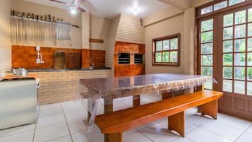 Área externa para casamento