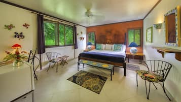 客房, 花園景觀 (Turtle Room) | 1 間臥室、高級寢具、書桌、免費無線上網