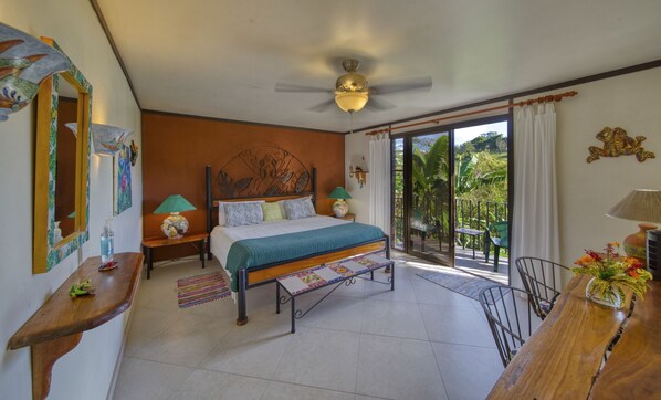 Chambre, 1 très grand lit, balcon (Frog Room) | Équipements de la chambre