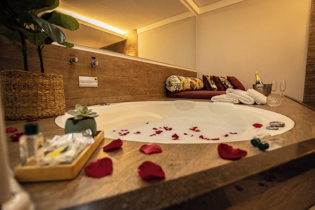 luxury room | minibar, in-room safe, desk, blackout curtains