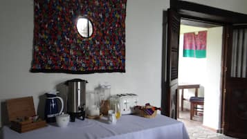 Free daily cooked-to-order breakfast