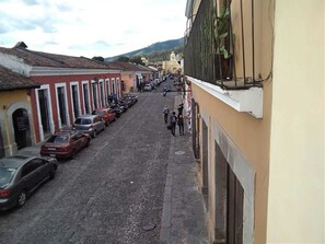 Double Room Single Use, Balcony | Balcony - Hotel Casa del Arco (Antigua Guatemala)