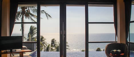 Pemandangan dari properti