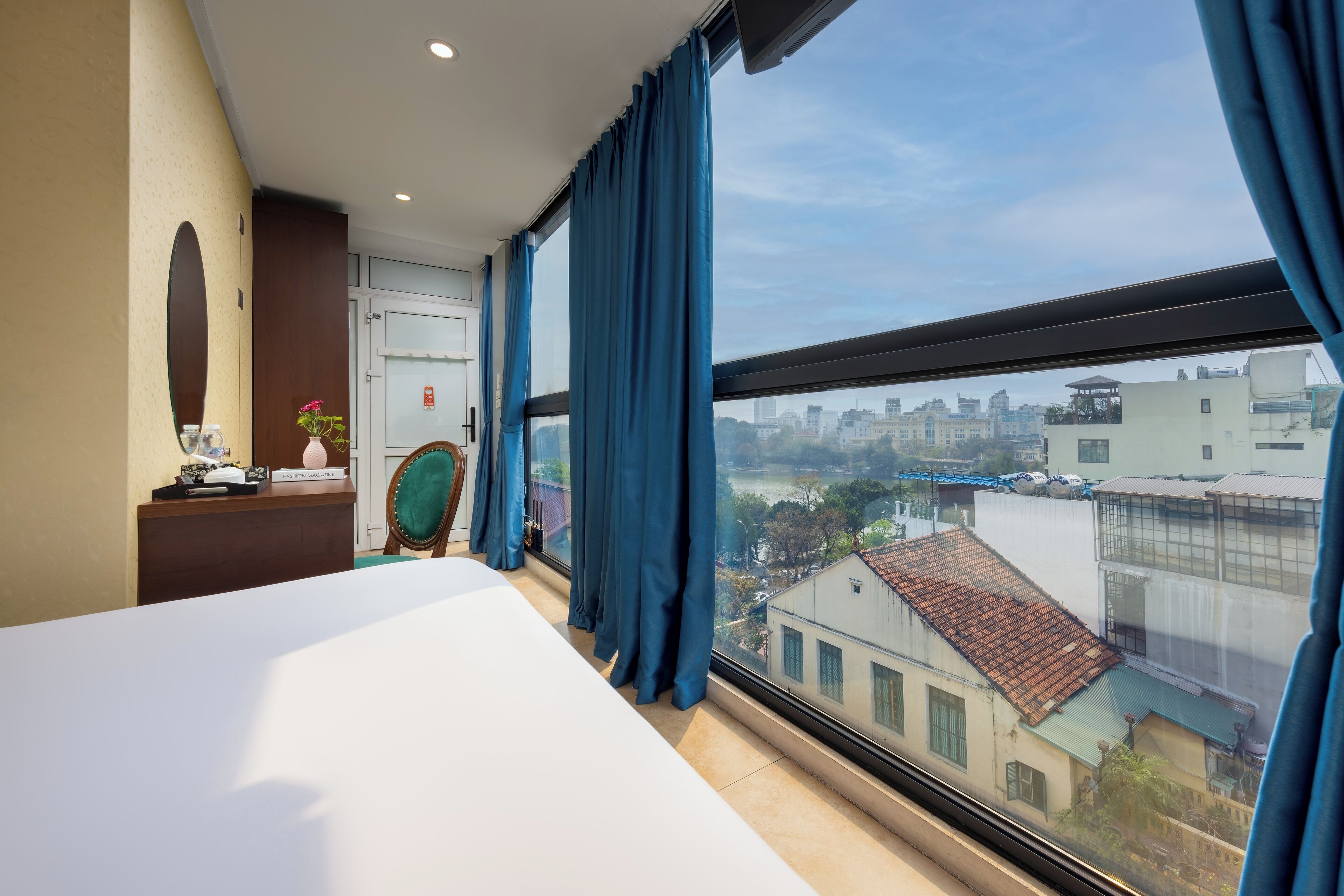 deluxe double room, 1 double bed, city view | city view
