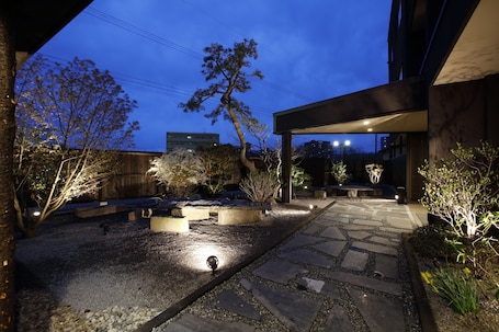 Entrada de la propiedad