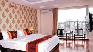 Luxury Double Room, 1 Bedroom, City View | View from room