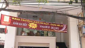 Façana frontal de l'allotjament