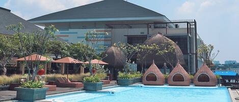 Façade de l’hébergement