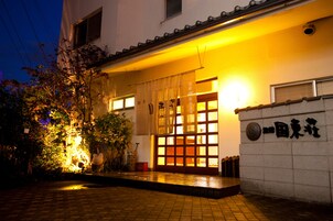 Front of property - evening/night