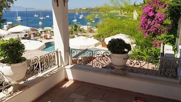 Vue sur la plage/lâocĂ©an