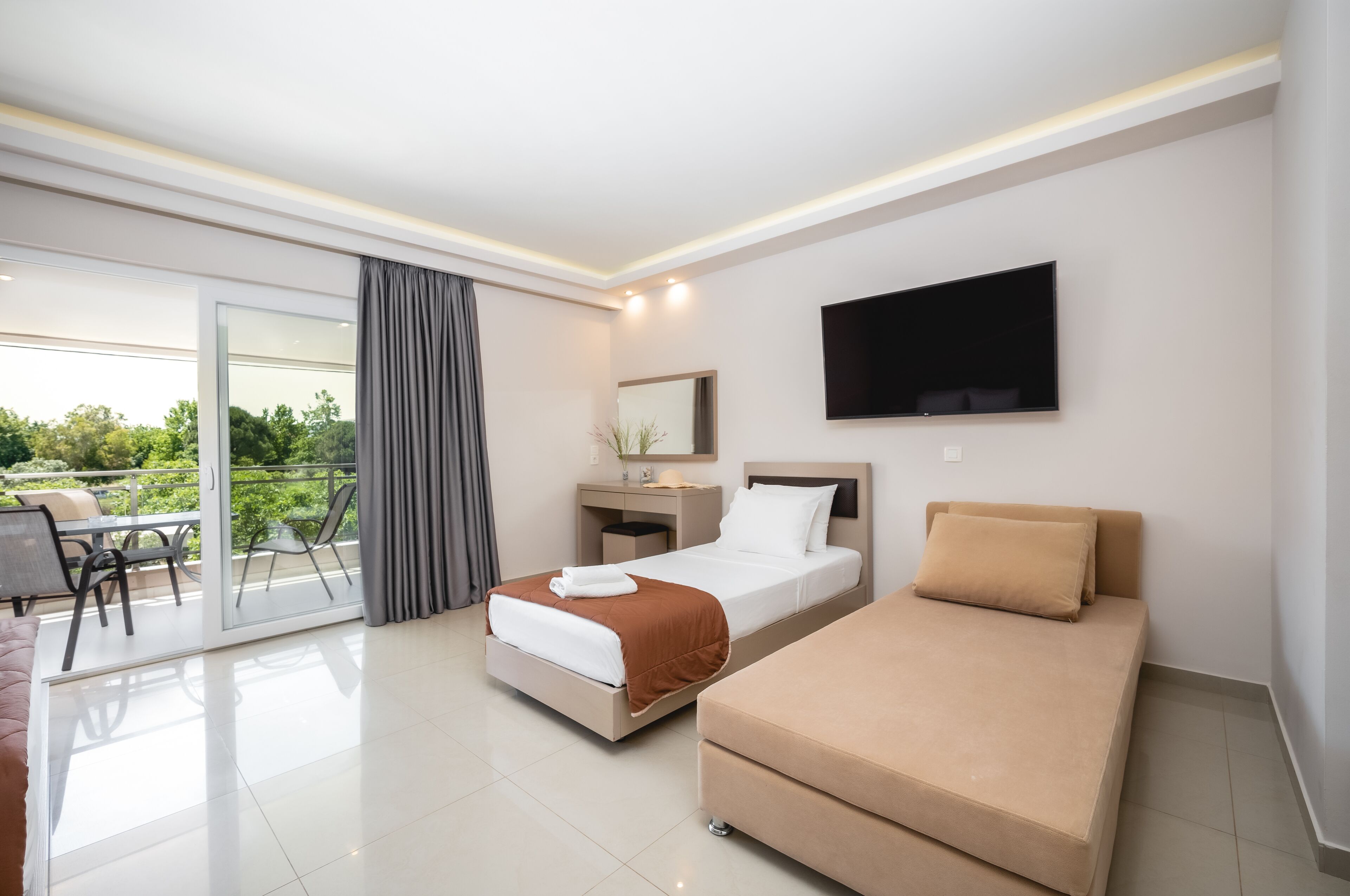 superior apartment | in-room safe, desk, blackout curtains, soundproofing