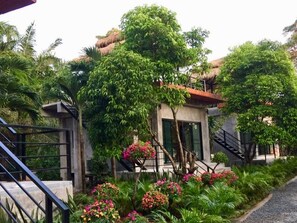 家庭別墅, 1 間臥室, 花園景觀 | 迷你吧、客房內保險箱、書桌、遮光布/窗簾