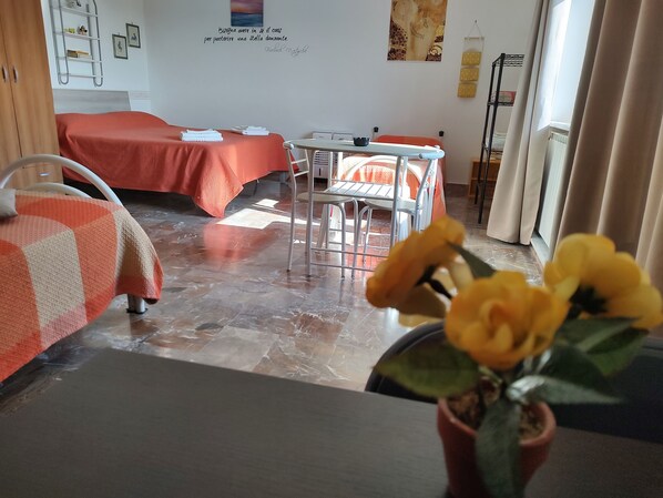 Quadruple Room, Balcony | 1 bedroom, premium bedding, desk, laptop workspace