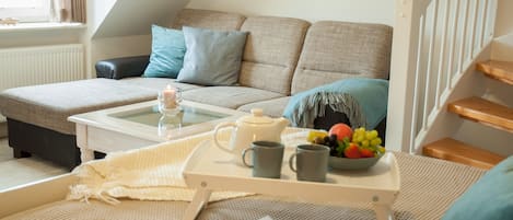 Comfort-Apartment, 1 Schlafzimmer, Gartenblick (Lille Peer)