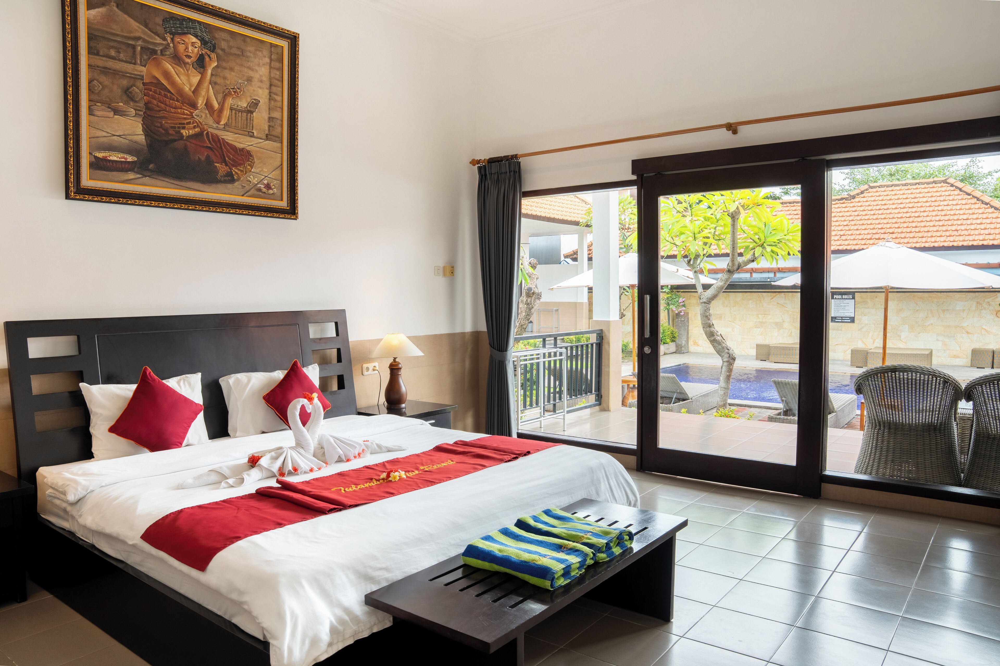 Habitación doble Deluxe | Minibar, caja de seguridad en la habitación, escritorio y wifi gratis 