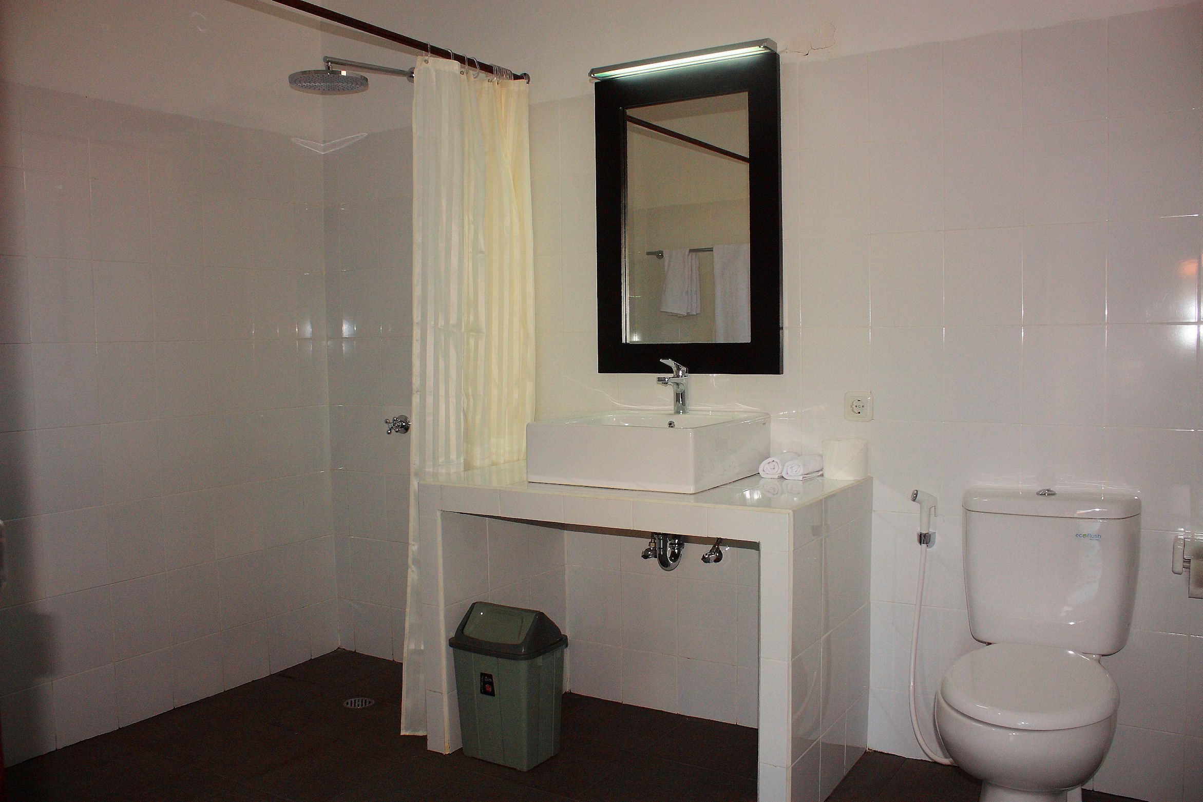 deluxe cottage | bathroom | shower, free toiletries, towels