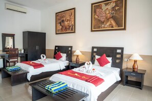 Deluxe Twin Room | Minibar, in-room safe, desk, free WiFi - Tulamben Dive Resort (Tulamben)