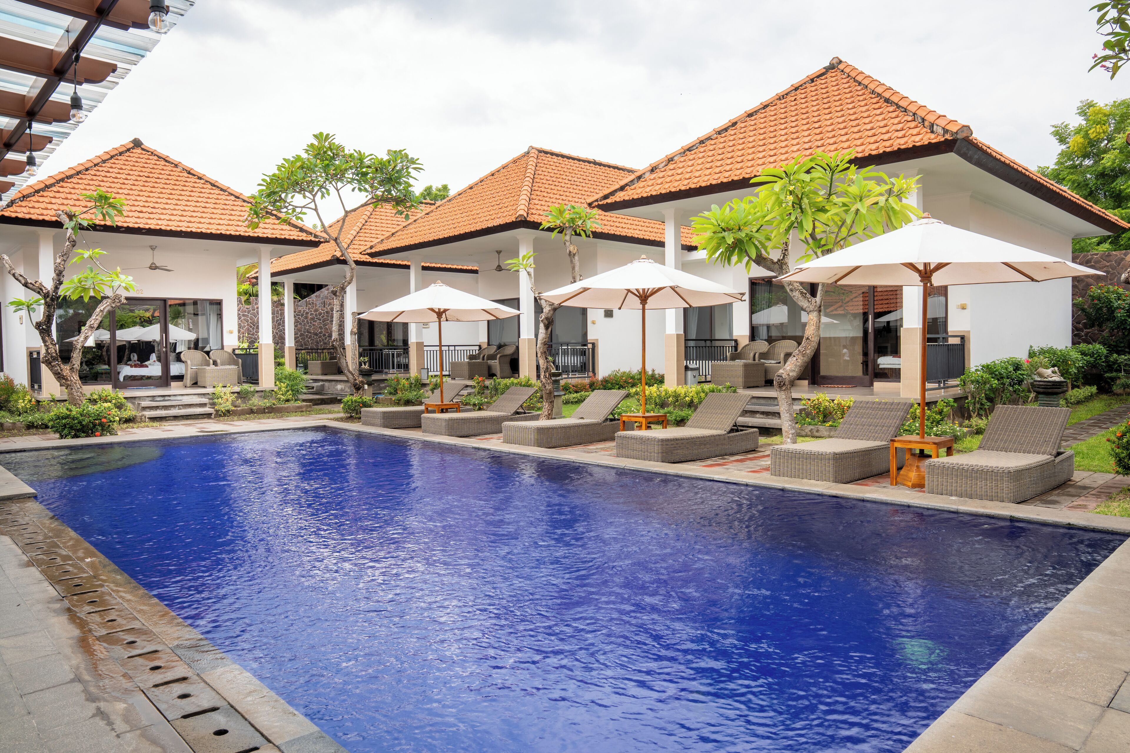 Pemandangan taman