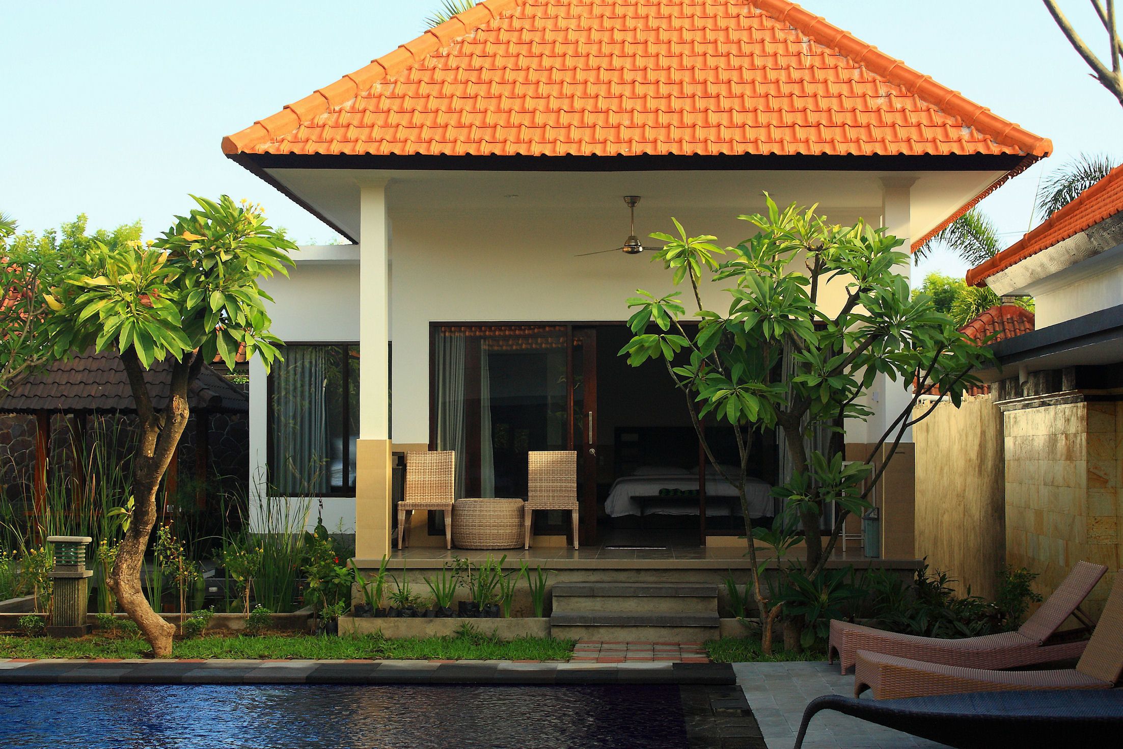 deluxe cottage | terrace/patio