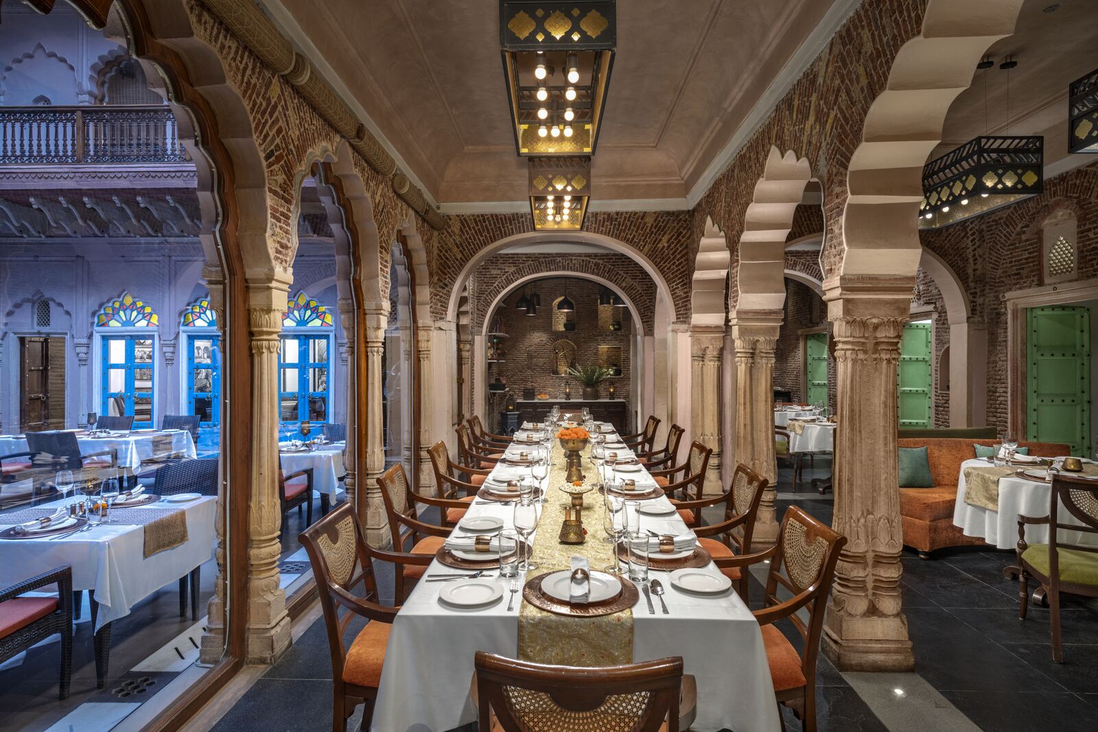 2 restaurants, indian cuisine