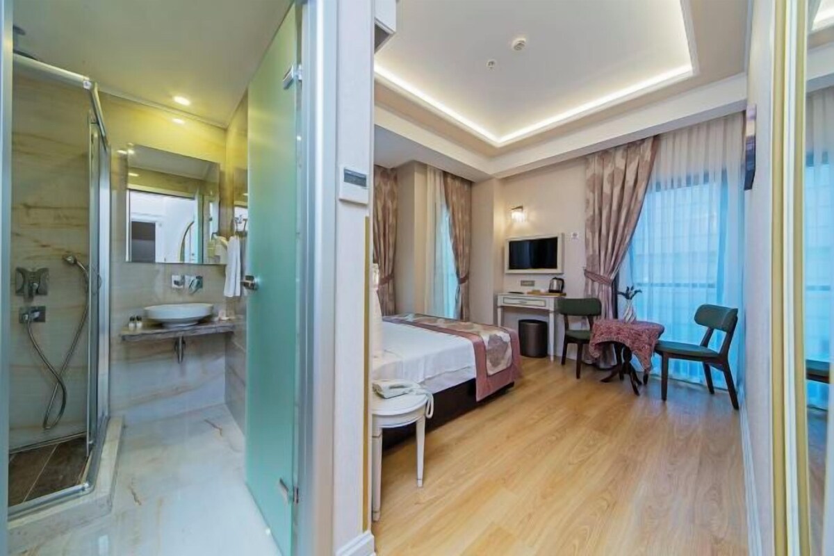 Minibar, in-room safe, soundproofing, iron/ironing board (on request)