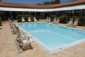 Seasonal outdoor pool