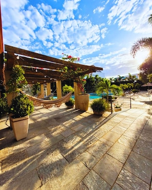 4 outdoor pools - Hotel Itatiaia das Thermas (Caldas Novas)