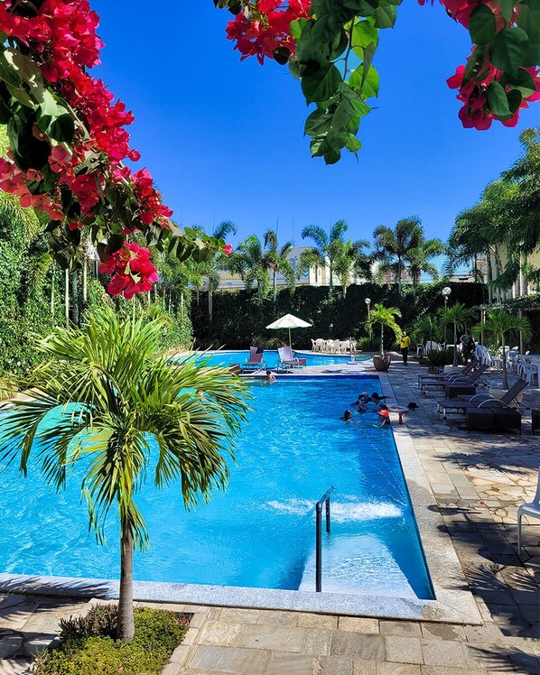 4 outdoor pools - Hotel Itatiaia das Thermas (Caldas Novas)