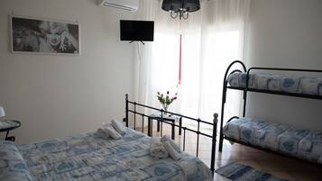 Quadruple Room, Multiple Beds, Private Bathroom | View from room