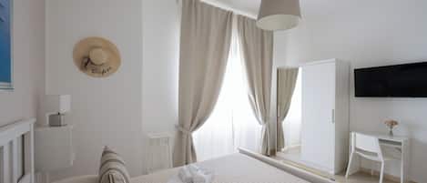 Double Room, 1 Double Bed (Capri) | Premium bedding, in-room safe, iron/ironing board, cribs/infant beds