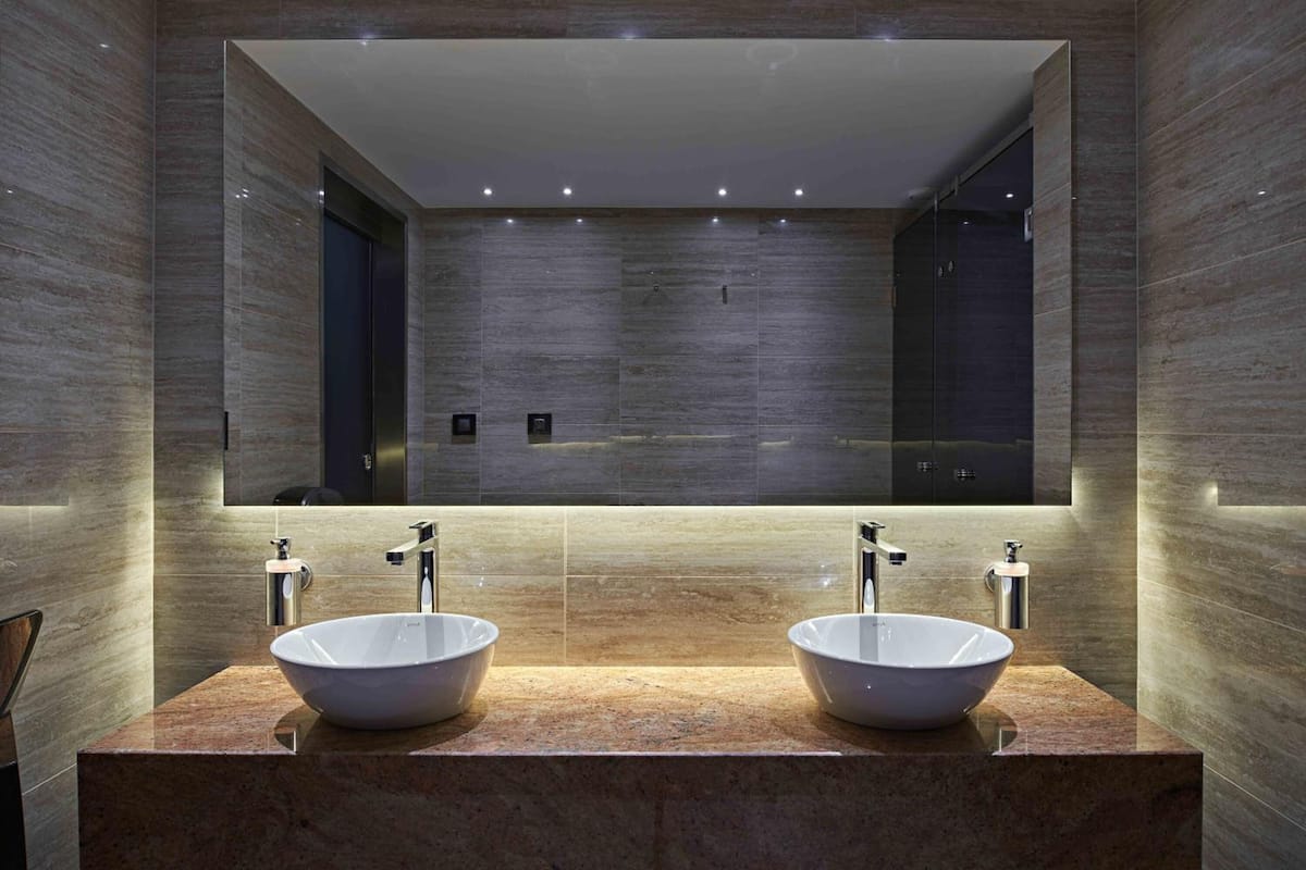 free toiletries, hair dryer, bathrobes, slippers