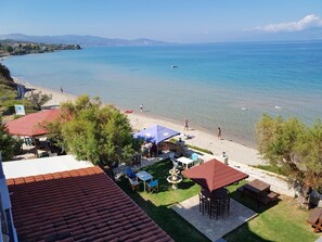 Aerial view - Psarou Studios (Zakynthos)