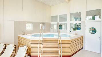 Body treatments, body scrubs, facials, manicures and pedicures, massages