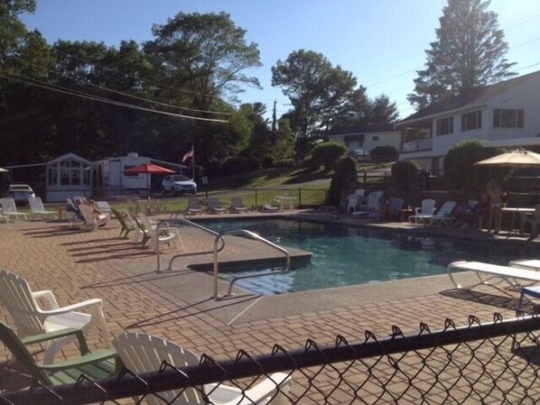 Seasonal outdoor pool