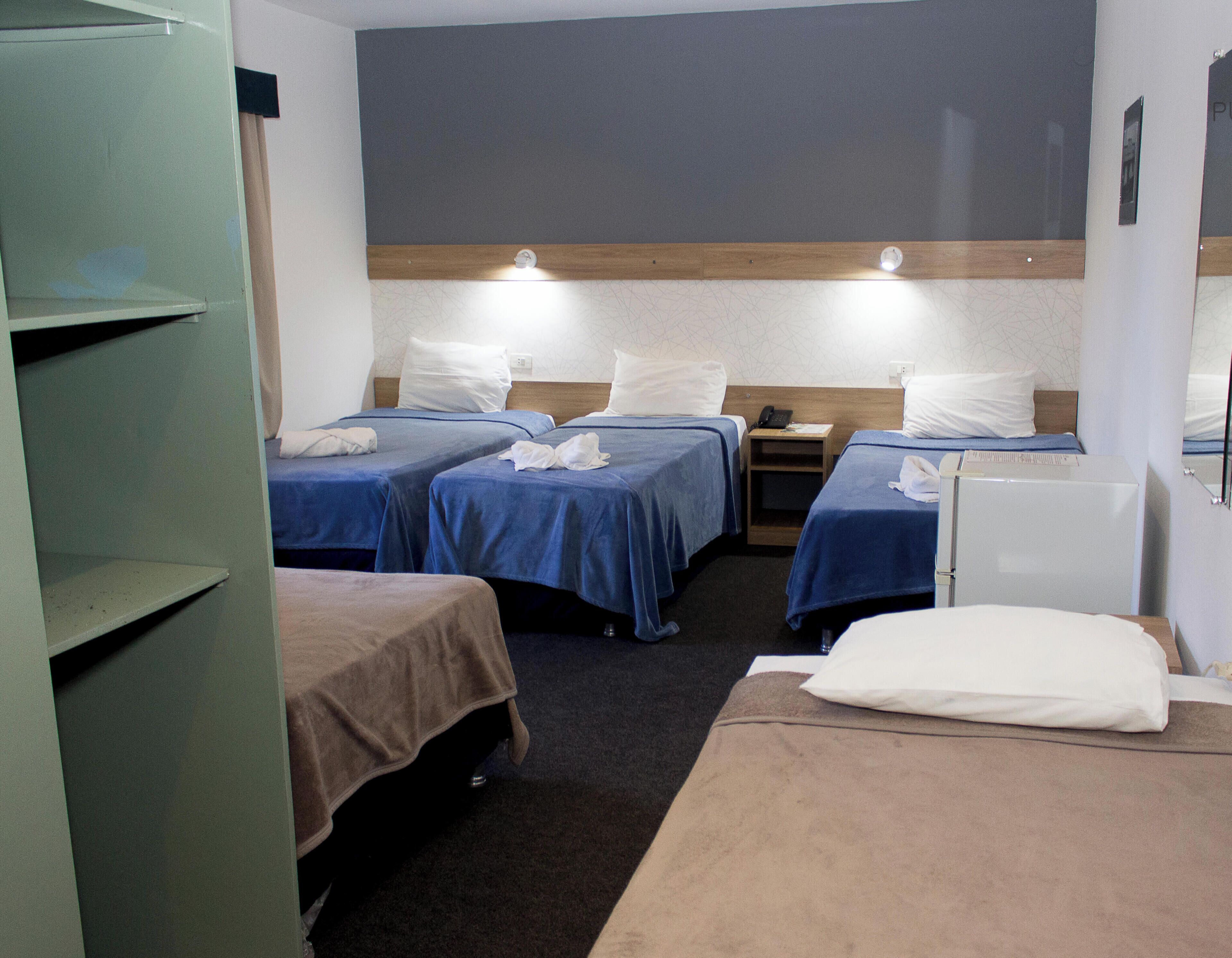 Quarto família | Frigobar, escrivaninha, Wi-Fi de cortesia