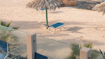 Beach nearby, white sand