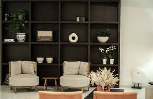 Sala de estar en el lobby