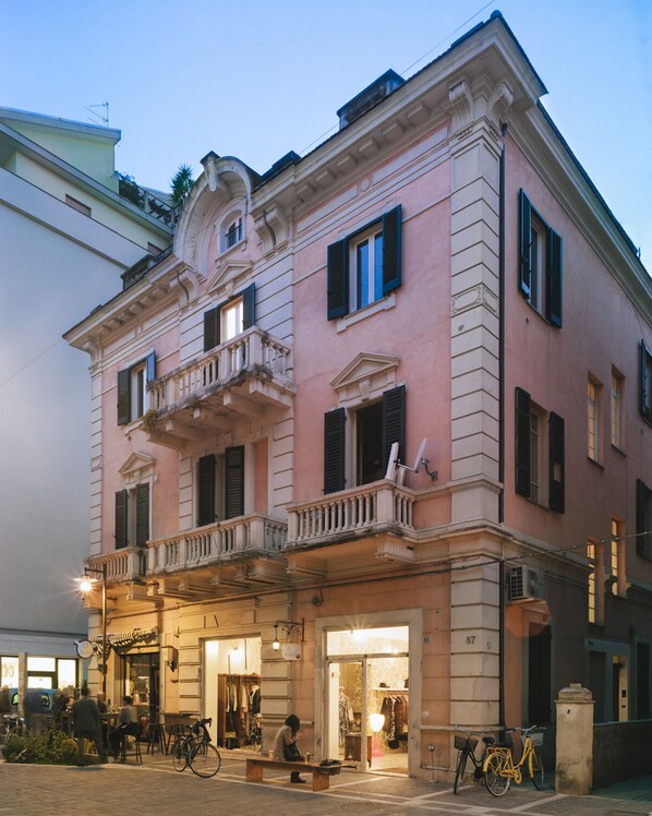 Front of property - evening/night