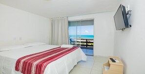 Twin Room, Ocean View | Minibar, in-room safe, blackout curtains, free WiFi - Hotel Paraíso Natal (Natal)