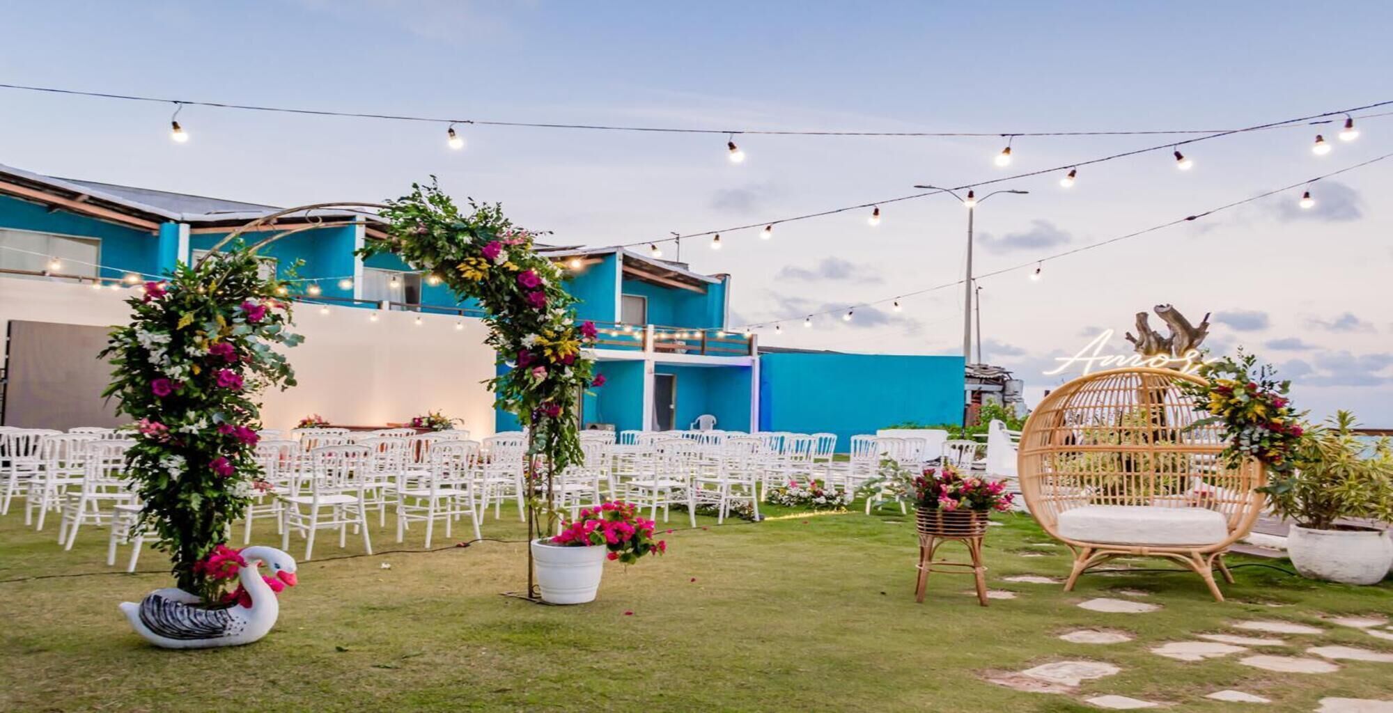 Área para aniversários