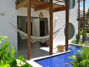 Outdoor pool - La Réserve Design Villas (Tibau do Sul)