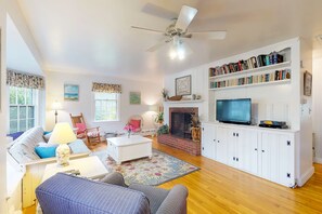 單棟房屋, 2 間臥室, 露台 (Cozy Corner) | 客廳