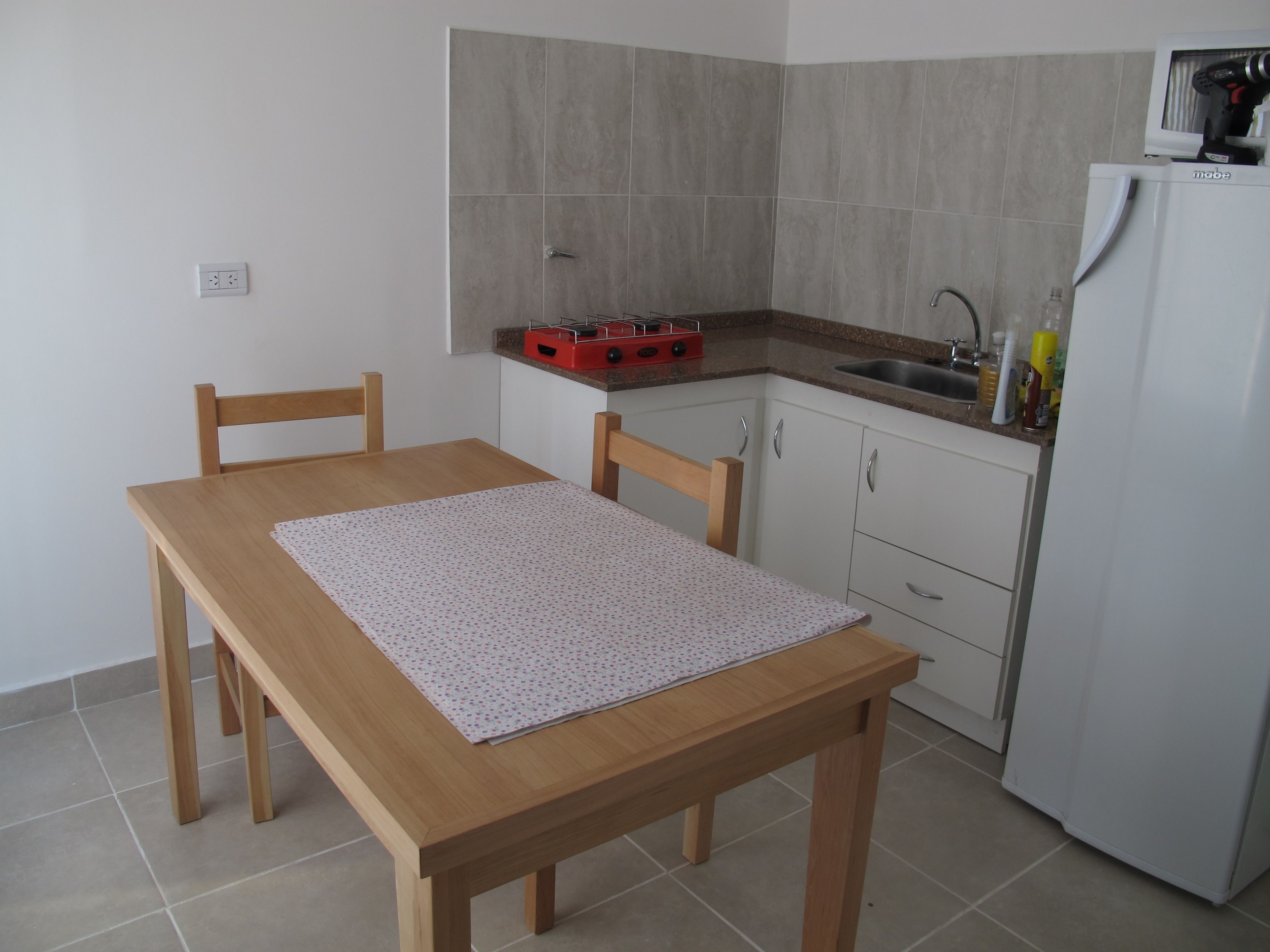 Departamento estándar, 1 habitación | Cocina privada | Refrigerador con congelador, microondas, horno y parrilla de estufa 