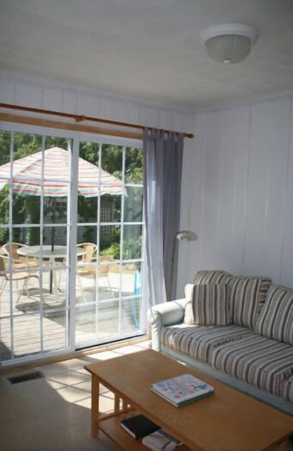 Chaumière | Salle de séjour | Téléviseur